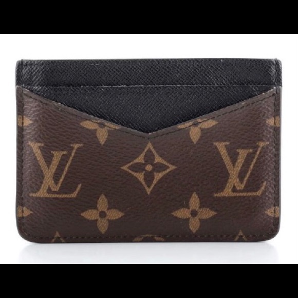 Louis Vuitton Neo Monogram Macassar Porte-cartes Card Holder Wallet - Picture 2 of 6